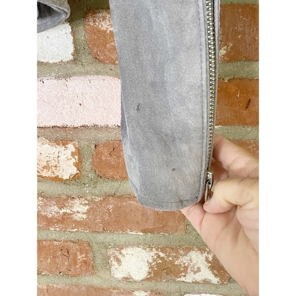 BlankNYC Gray Suede Leather
Asymmetrical Moto Jacket New Size XS - Picture 14 of 14